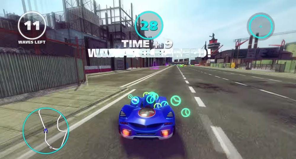 Sonic & All-Stars Racing Transformed (dok. SEGA/ Sonic & All-Stars Racing Transformed)