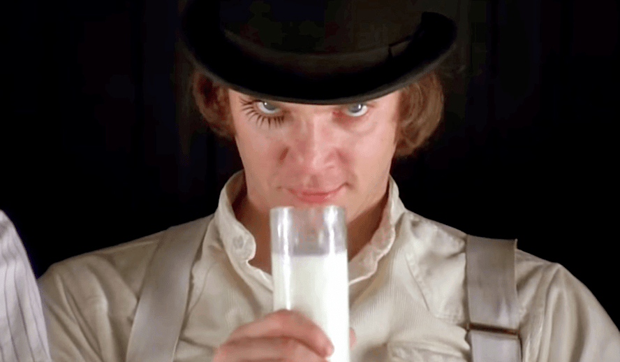 Scene di film A Clockwork Orange.(dok.Warner Bros/A Clockwork Orange)