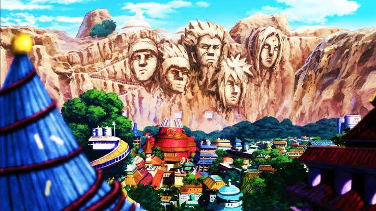 Desa Konohagakure (dok. Pierrot Studio/Naruto)