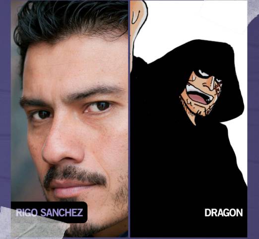 Rigo Sanchez sebagai Dragon (Instagram/OnePieceNetflix)