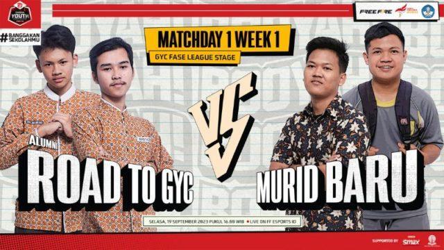 18 Sekolah Siap Unjuk Gigi di League Phase Garena Youth Championship 2023 Free Fire