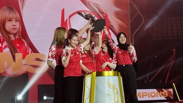 Bigetron Era Sabet Gelar Juara MLBB Ladies Piala Presiden Esports 2023