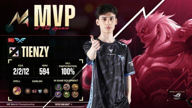 M5: Tienzy Jadi Tombak Fire Flux Saat Berhadapan dengan SMG