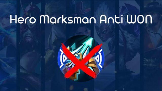 4 Hero Marksman (MM) Anti WON di Mobile Legends