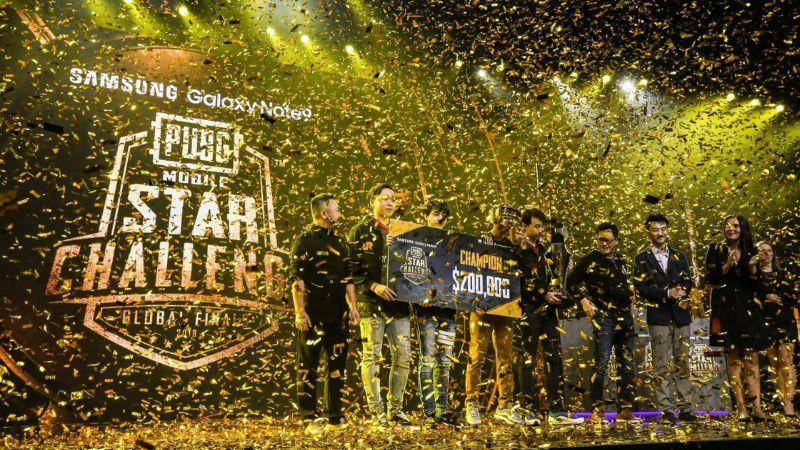 Momen Thailand memenangkan PMSC, turnamen dunia PUBG Mobile