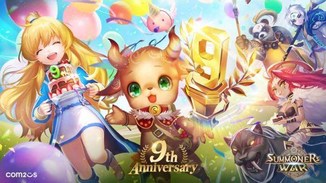 Com2uS Mengadakan Event Spesial Perayaan 9 Tahun Summoners War