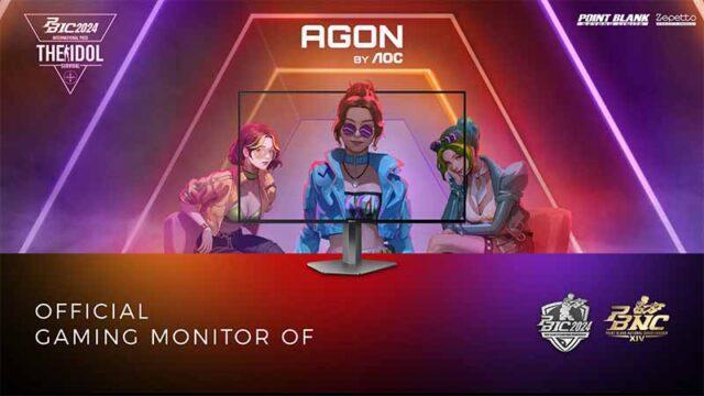 AGON by AOC Jadi Monitor Resmi Point Blank International Championship 2024