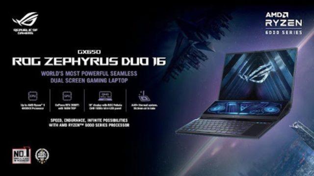 ASUS Hadirkan ROG Zephyrus Duo 16, Laptop Gaming Layar Ganda Paling Powerful di Dunia!