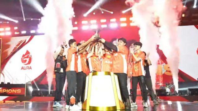 AURA Fire Juara PPE 2023 MLBB, Clean Sweep 3-0!