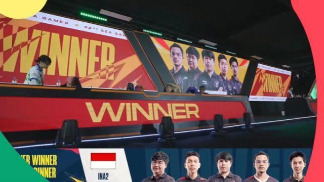 Amankan 3 WWCD Beruntun, Tim INA 2 Mengamuk di Day 2 PUBG Mobile Squad SEA Games 2023