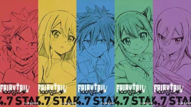 Anime Fairy Tail: 100 Years Quest Ungkap Visual Baru!