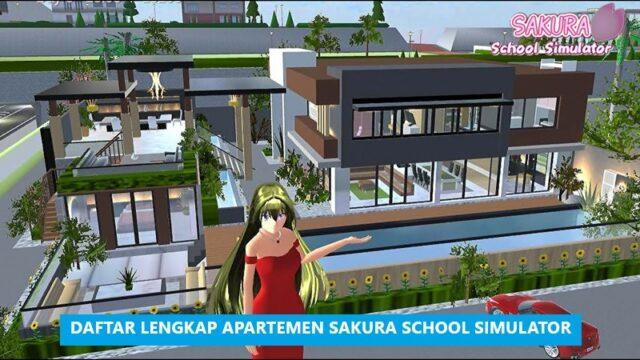 Daftar Lengkap ID Apartemen Sakura School Simulator yang Wajib Dikoleksi