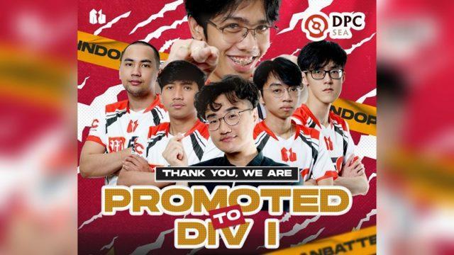 Penantian Panjang Berakhir! Army Geniuses Akhirnya Promosi ke Divisi 1 DPC SEA!