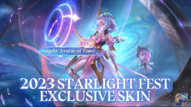 Skin Avatar of Time, Skin Annual Starlight 2023 Hero Angela Terbaru yang Akan Segera Hadir!
