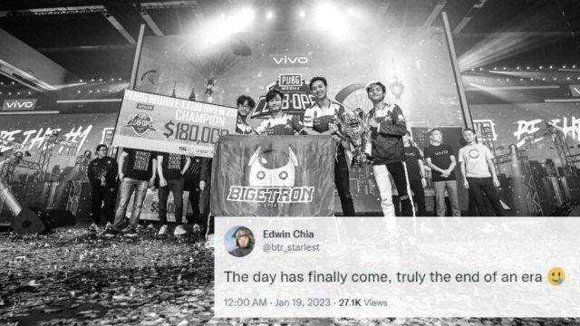 BTR Starlest Isyaratkan Bigetron RA Pecah, Luxxy Dirumorkan Berlabuh ke Persija Esports!