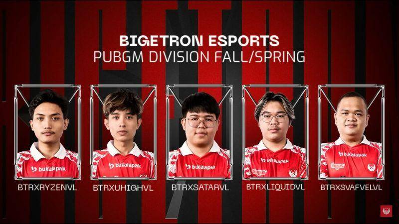 Roster Bigetron Red Villains PMPL ID 2023