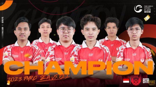 Raih Juara 2023 PMRC SEA vs PEL, Bigetron Red Villains Sudahi Puasa Gelar!
