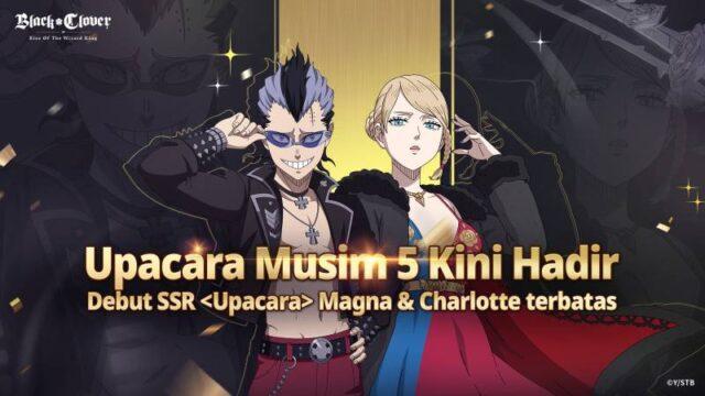 Black Clover M Season 5 Akan Diramaikan Oleh Charlotte dan Magna