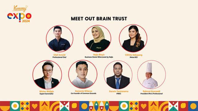 7 Brain Trust Yummy Expo 2024 Akan Berbagi Pengalaman Industri F&B