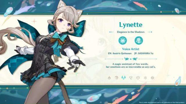 Build Lynette Genshin Impact yang Terbaik di Patch 4.0