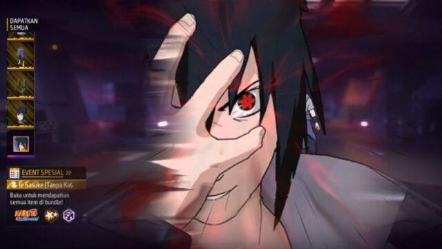Trik dan Cara Dapatkan Bundle Sasuke Free Fire (FF) dengan Harga Murah