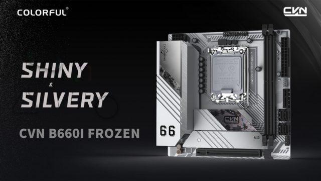COLORFUL CVN B660I Mini-ITX, Motherboard Mungil Untuk Intel Gen 12