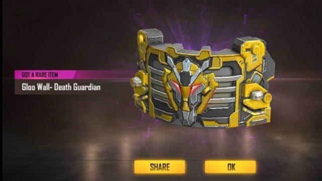 Cara Dapat Gloo Wall Death Guardian di Free Fire, Bisa Buat Lawan Gentar!