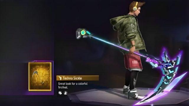 Cara Dapat Skin Techno Sickle di Game Free Fire (FF)