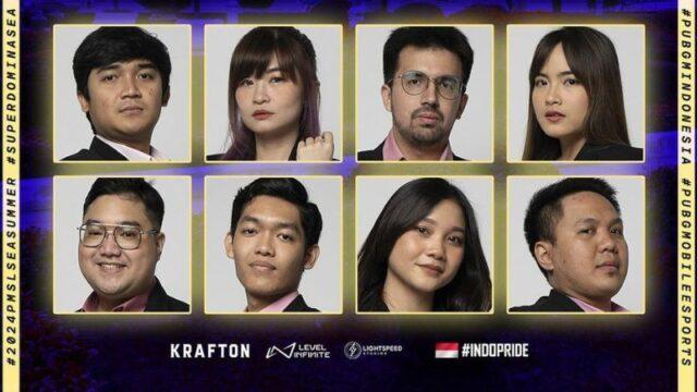 Deretan Caster Indonesia di Ajang PMSL SEA Summer 2024, Siap Kawal Piala Kembali ke Indonesia!