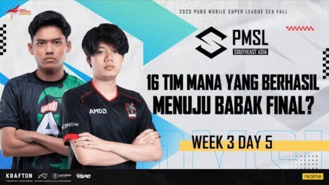 Dilanda Masalah Teknis, PMSL SEA Fall 2023 Week 3 Day 5 Ditunda!