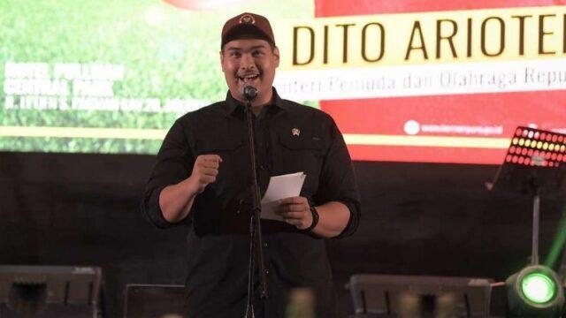 Dukung Esports Nasional, Menpora Dito Ariotedjo Masuk Fortune Indonesia 40 Under 40