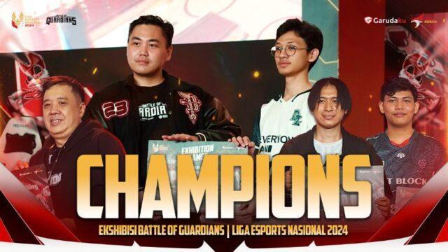 DizzyW Juara Liga Esports Nasional Battle of Guardians 2024, Raih Hadiah Rp7 Juta