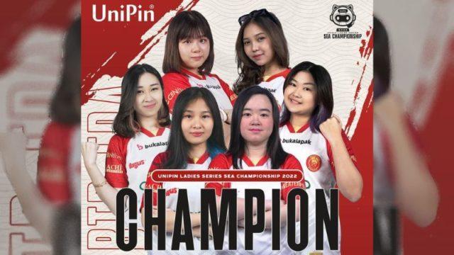 Dominasi Terus Berlanjut, Bigetron Era Jadi Juara Unipin Ladies Series SEA Championship 2022