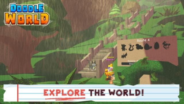 Code Doodle World Roblox di Bulan Juni 2022!