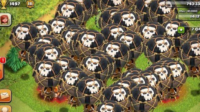 Cara Terbaik Menyerang dengan Balon di Clash of Clans