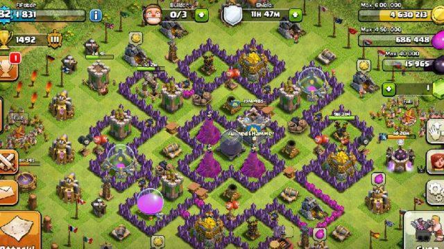 Daftar Strategi Cara Bertahan di Game Clash of Clans