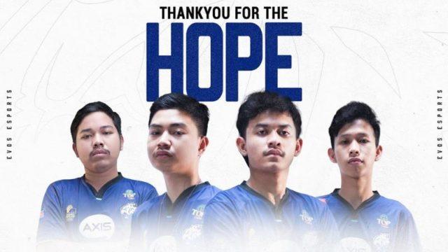EVOS Divine Lepas Para Legenda Mereka, SAM13, Mr05, dan Abu!