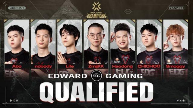 EDward Gaming Menjadi Tim Tiongkok Pertama yang Lolos ke VCT Champions!