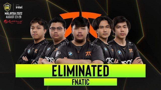 Fnatic Tereliminasi dari ESL One Malaysia Usai Dilibas oleh OG