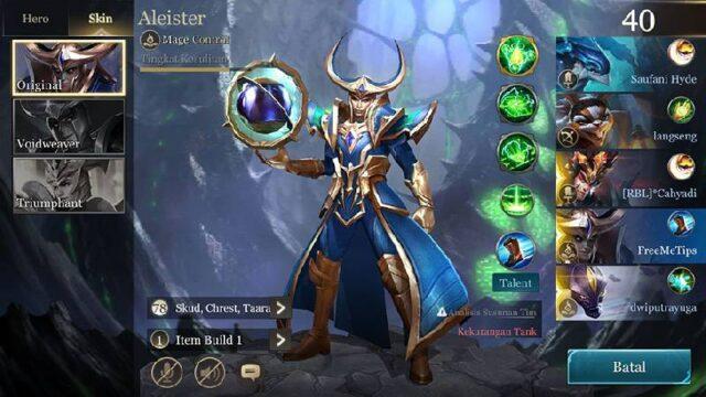 Skill Utama Alleister di Arena of Valor
