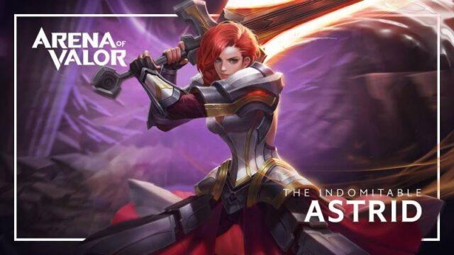 Peran Hero Astrid di Game Arena of Valor
