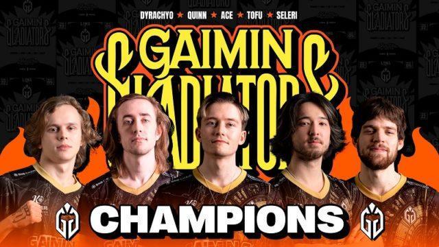 Bermain Tanpa Cela, Gaimin Gladiators Angkat Trofi Juara Lima Major!