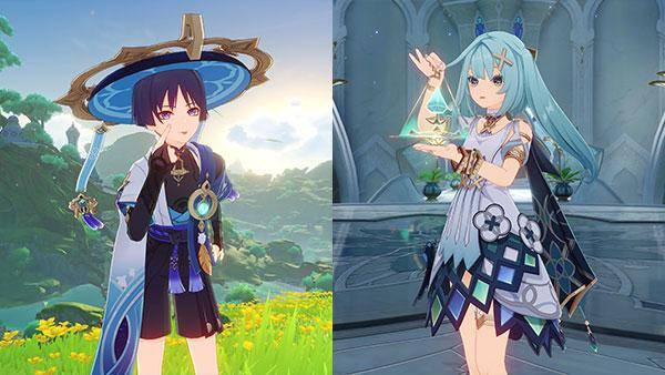Wanderer dan Faruzan kini bisa didapatkan di dalam game. (Dok. HoYoverse)