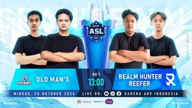 Grand Final ASL 2024 Winter: Old Man’s vs Realm Hunter Reefer