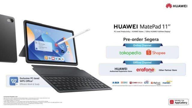 HUAWEI MatePad 11 2023 Sajikan Pengalaman Desktop Dalam Kemasan tablet