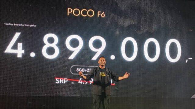 Harga POCO F6 Diungkap, Merusak Pasar Mulai Dari Rp 4 Jutaan