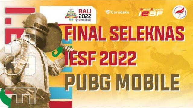 Hasil Final Seleknas IESF 2022 PUBG Mobile, Kuda Terbang Susul NFT Esports ke Pelatnas!