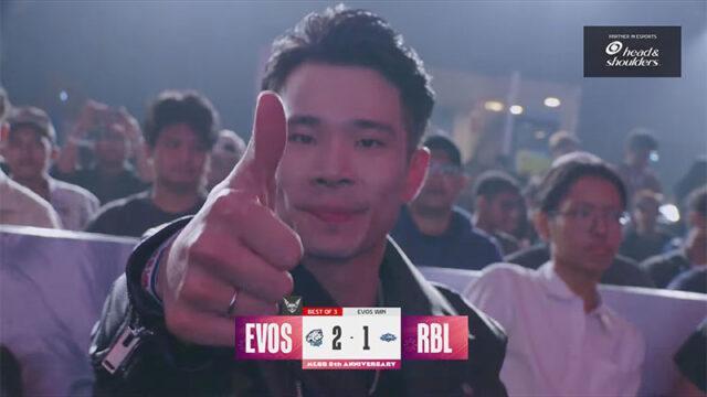 Hasil MPL ID S14 W8 EVOS Glory vs Rebellion Esports: Buff Jess No Limit!