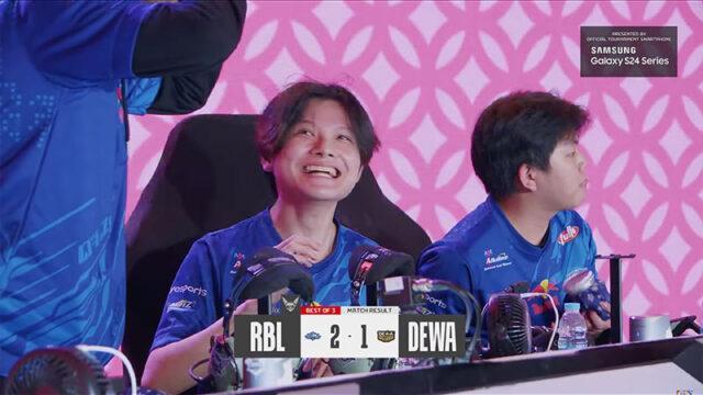 Hasil MPL ID S14 W9 Rebellion Esports vs Dewa United: Anak Dewa Kepeleset!