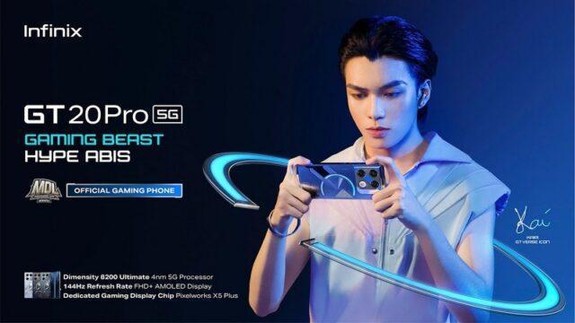 Infinix GT 20 Pro 5G Diluncurkan di Indonesia, Kairi Jadi Sorotan!